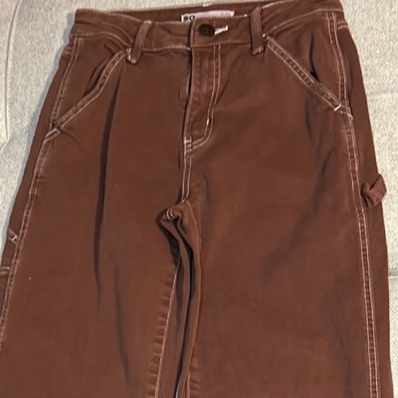 Brown Cargo Jeans - Picture 1 of 7